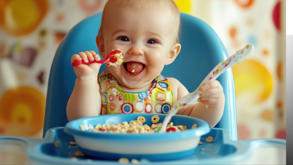 utensílios para papinha